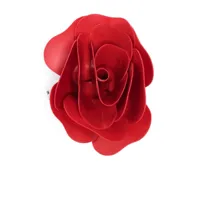 philosophy di lorenzo serafini broche à fleur appliqué - rouge
