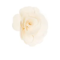 philosophy di lorenzo serafini broche à fleur appliqué - blanc