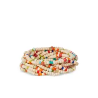roxanne assoulin lot de six bracelets light hearted - tons neutres