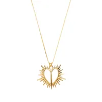 rachel jackson collier à pendentif electric love - or
