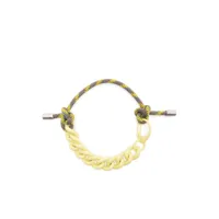 oamc bracelet en chaîne - jaune