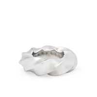 dolce & gabbana bracelet torchon à design torsadé - blanc