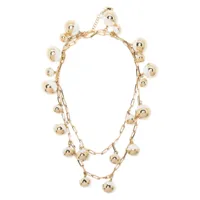 rosantica collier à perles - or