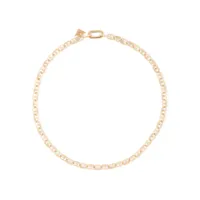 prada symbol chain-link necklace - or