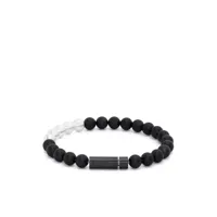 le gramme bead-detailing bracelet - noir