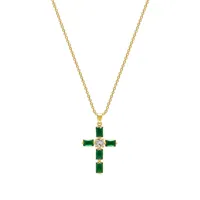 nialaya jewelry collier serti de cristaux - or