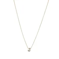 zoë chicco collier initial letter en or 14ct