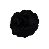 philosophy di lorenzo serafini broche à fleurs appliquées - noir
