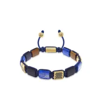 nialaya jewelry bracelet à perles - bleu