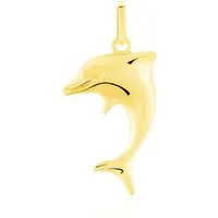 pendentif haizia dauphin or jaune