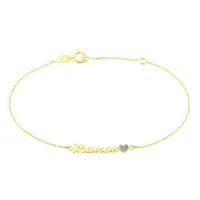 bracelet jenna or jaune