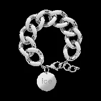 chain bracelet silver - gris - m