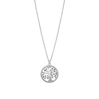 collier et pendentif lotus silver tree of life lp1896 -1-1