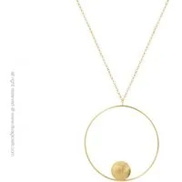 collier 17768-002 argent doré - diva gioielli eclisse
