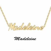 collier athème femme - b2689-dore-madeleine