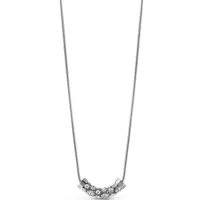 collier et pendentif guess bijoux ubn28053 - collier acier rhodié cristaux femme