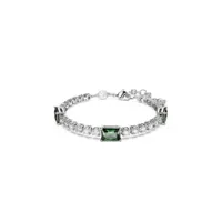 bracelet femme 5666422  green stones gre/rhs m vert - swarovski matrix tb