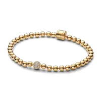 bracelet femme 568342c01 doré - pandora