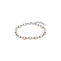 bracelet femme ls2124-2-4 doré rose lotus style