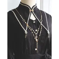 collier lolita perles d&#39;or