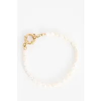 bracelet plaqué or avec perles