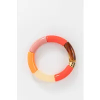 parabaya bracelet en résine - rose foncé