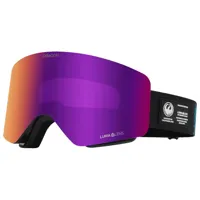 dragon alliance r1 otg bonus ski goggles noir lumalens purple ion/cat3+amber/cat2
