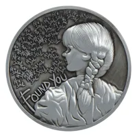 fanattik annabelle medallion limited edition argenté