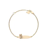 disney bracelet minnie mouse bg00011l- 59 375 or jaune