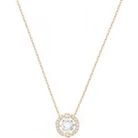 collier et pendentif swarovski  5272364 - collier et pendentif cristal or rose femme