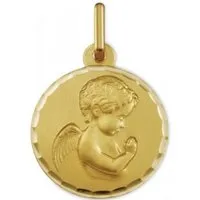 médaille argyor 1603419n  h1.6 cm - or jaune 750/1000