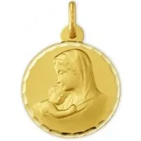 médaille argyor 1604235n - or jaune h1.8 cm 750/1000