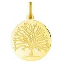 médaille argyor 248400218 h1.8 cm - or jaune 750/1000