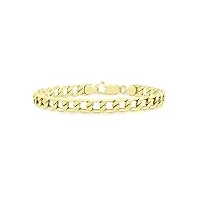 carissima gold - 1.23.4883 - bracelet homme - or jaune (9 cts) 7.7 gr