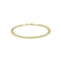carissima gold - 1.23.6092 - bracelet mixte - or jaune (9 cts) 3.1 gr
