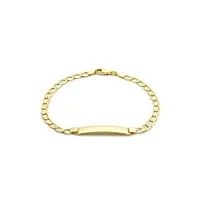 carissima gold - bracelet mixte - or jaune 9 carats 3,6 g