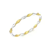 carissima gold - bracelet - 375/1000 - or bi colore - femme