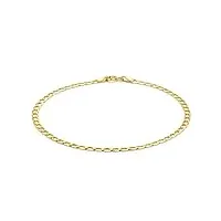 carissima gold - bracelet cordon mixte adulte - or (375/1000) or jaune