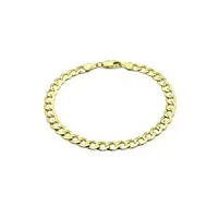 carissima gold - bracelet cordon mixte adulte - or jaune (375/1000)