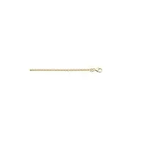 or collier/collier ancre rond en or jaune 585 (42 cm) (2,3 mm)