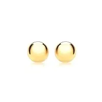 carissima gold - boucle d'oreilles femme - 9 cts or 375/1000 or jaune