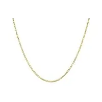 citerna - ufc050 20" - collier femme - or jaune 375/1000 (9 cts) 2.1 gr