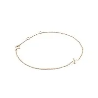 miore - bracelet femme - or jaune 9 cts 375/1000 0.6 gr - diamant