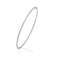 citerna - rib1301w - bracelet femme - or blanc 375/1000 (9 cts) 1.9 gr - verre