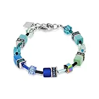 coeur de lion - 2838/30-0705 : bracelet femme acier et cristal de swarovski