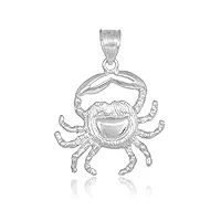 joyara pendentif - 10 ct or 471/1000 blanc crabe pendentif charm