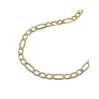 collier 510003 - figaro chain 14ct gold 45cm