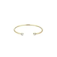 elli bracelet elli - cristaux bracelet femme - plaqué or argent (925/1000)