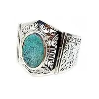 gemsonclick turquoise argent sterling 925 pierre précieuse bracelet bijoux _ gcb514