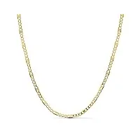 alda joyeros chaîne marine 2.5 mm or 18 ct (750/1000) 45 cm - collier unisex, femmes, hommes